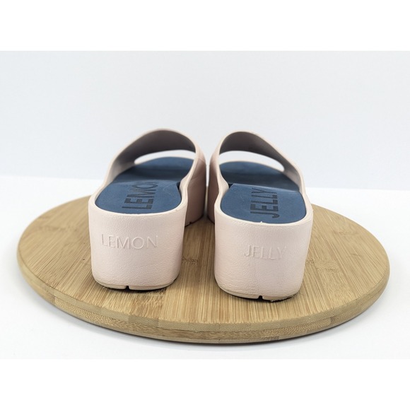 Lemon Jelly Sandals Slides Womans 10 10.5 Pink Platform Slip On Shoes - Picture 4 of 10